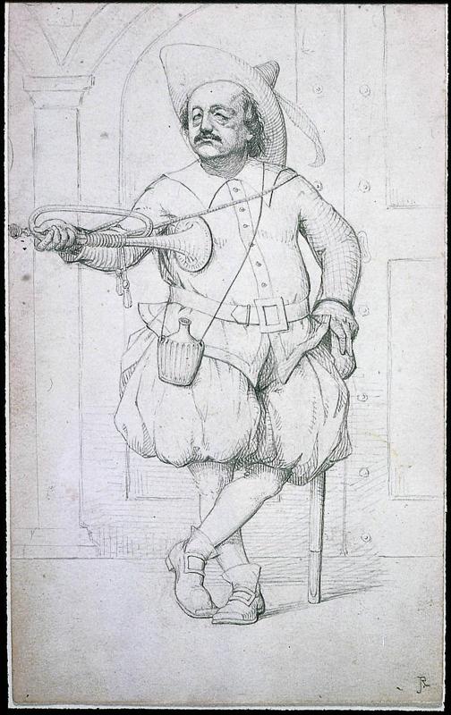 The Jolly Trumpeter: Gen. Butler as Anthony van Cortear