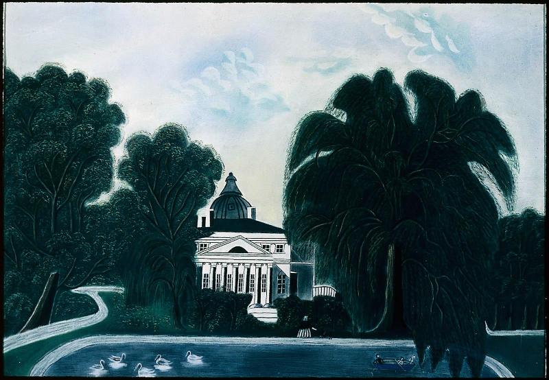 White House with Columns