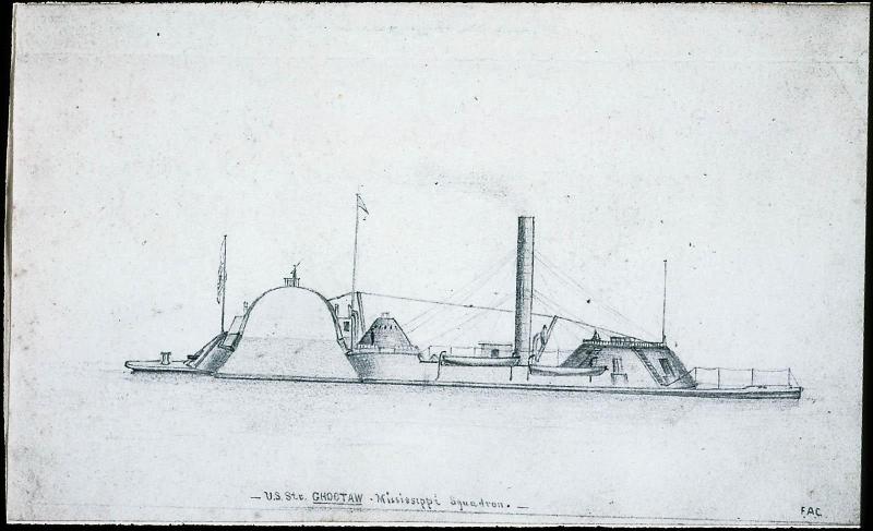 U.S. Str. [Steamer] "Choctaw," Mississippi Squadron