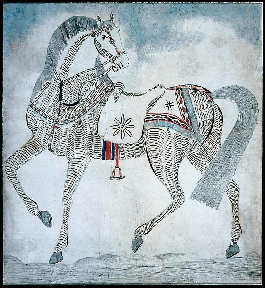 Horse with Saddle