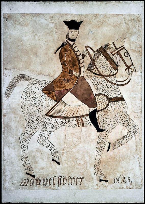 Washington on horseback
