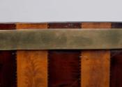 Brass and wood