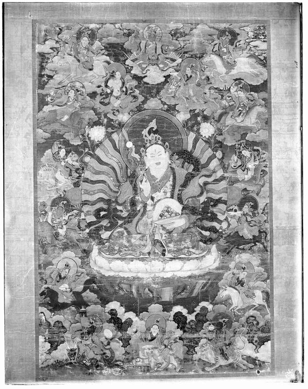 Sri-devi with the Five Long-Life Sisters and the Eleven Jewel Goddesses