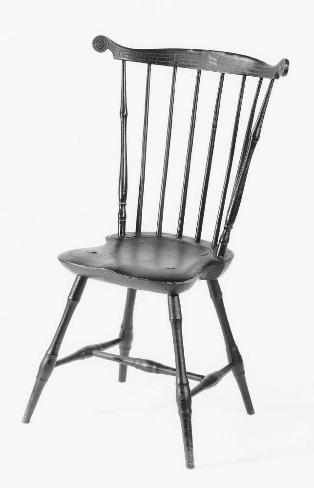 Fan-back Windsor side chair