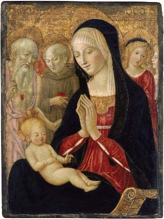 Virgin and Child with Saint Jerome, Saint Anthony of Padua and Two Angels