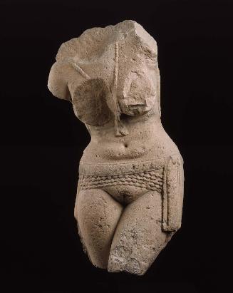 Torso of a fertility goddess (yakshi), from the Great Stupa at Sanchi