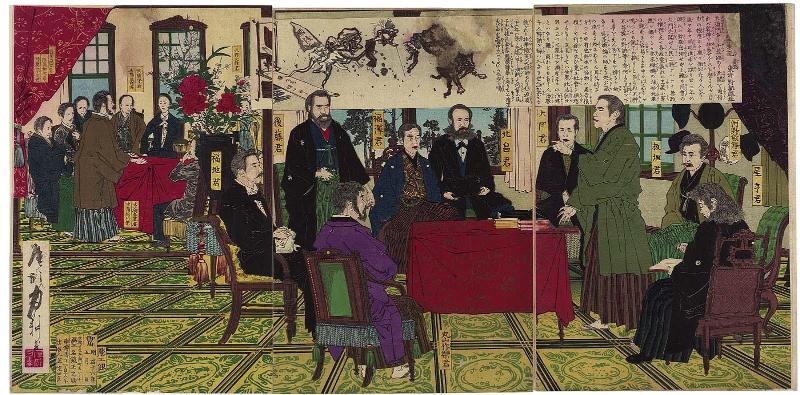 Forecast for the Year 1890 [of the Meiji Era] (Nijusannen no miraiki)
