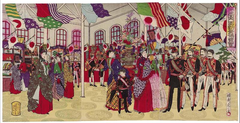 The Third National Industrial Exposition (Daisankai Naikoku kangyô hakurankai)