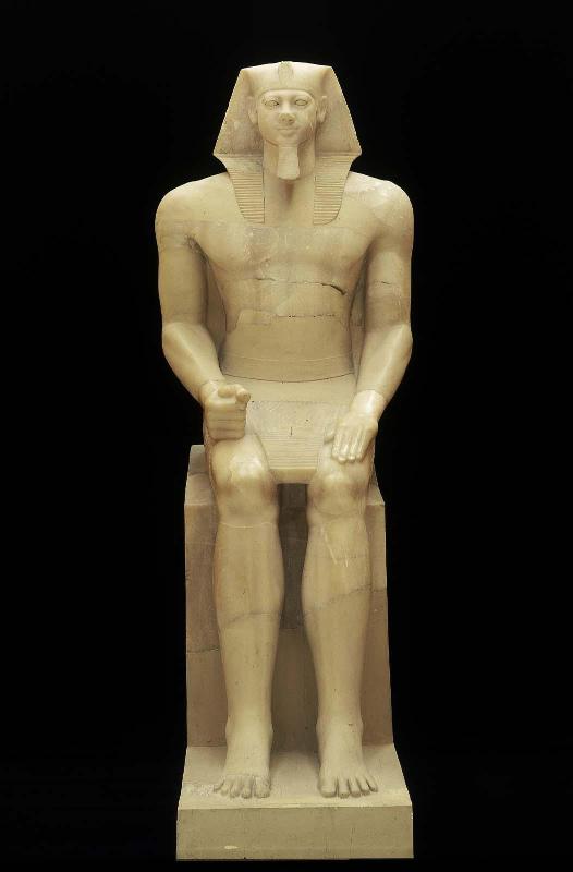 Colossal statue of King Menkaura (Mycerinus)