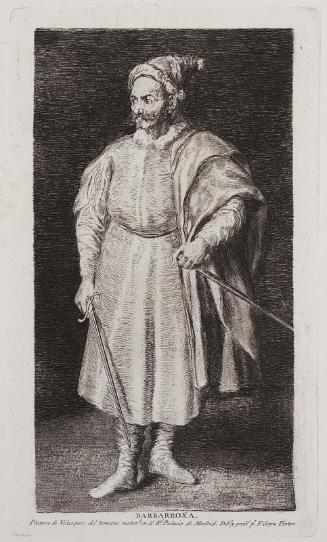 The Buffoon Cristobal de Castañeda y Pernia, called Barbarroja (Red Beard)