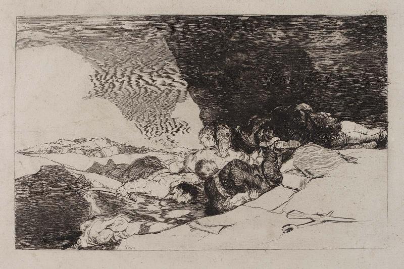 Lo mismo en otras partes. (The same elsewhere); Fatales consequencias de la sangrienta guerra en España con Buonaparte. Y otros caprichos enfaticos [Disasters of War], plate 23.