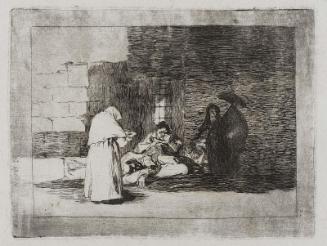 Caridad de una muger. (A woman's charity); Fatales consequencias de la sangrienta guerra en España con Buonaparte. Y otros caprichos enfaticos [Disasters of War], plate 49.