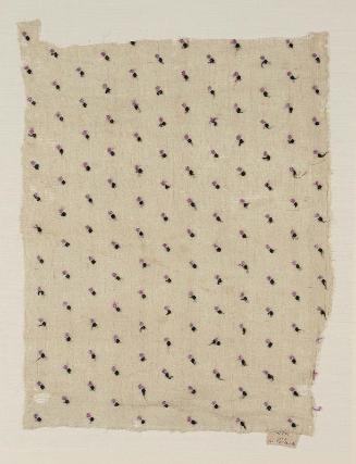 Piece of brocaded barège