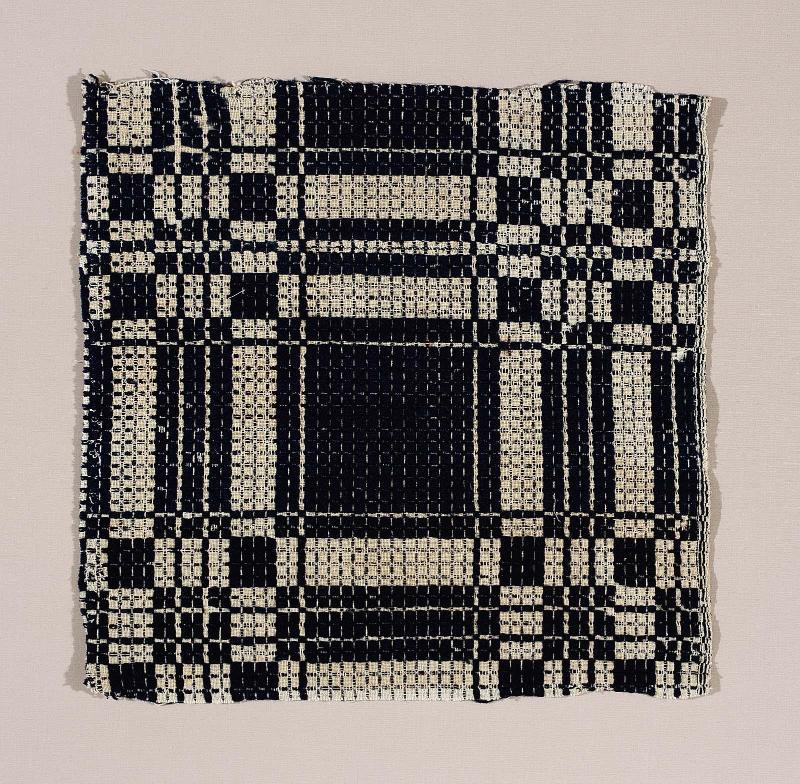 Fragment of a coverlet