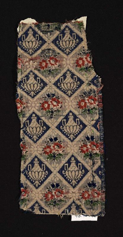 Fragment of silk weaving