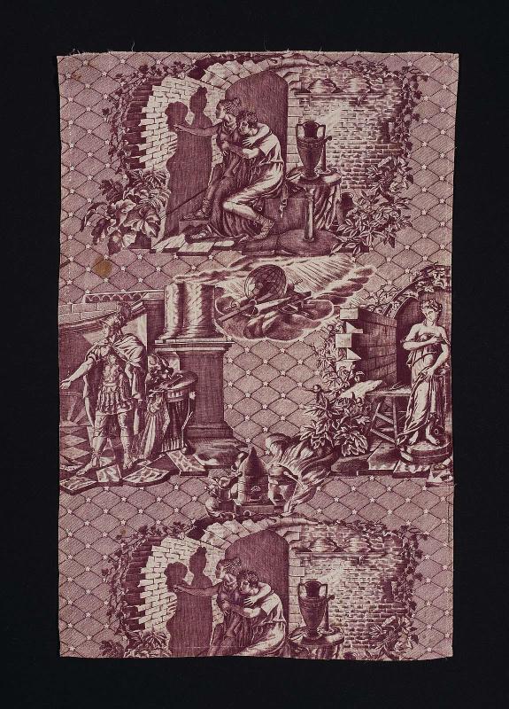 Fabric length: "Les Sciences et les Arts"