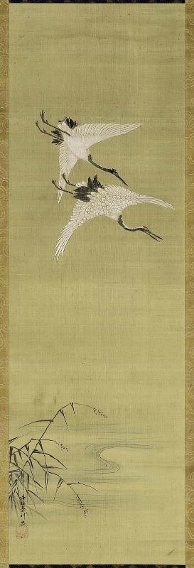 Cranes on the Wing