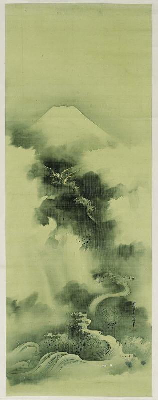 Mount Fuji and Dragon