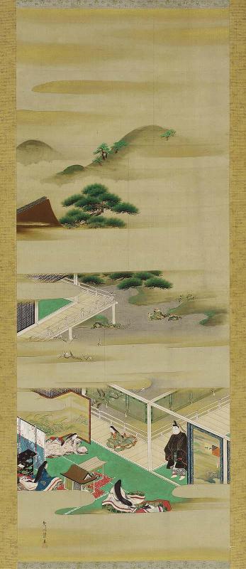 Scene from The Tale of Genji: Autumn Excursion