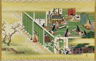 The Picture Contest from the Tale of Genji