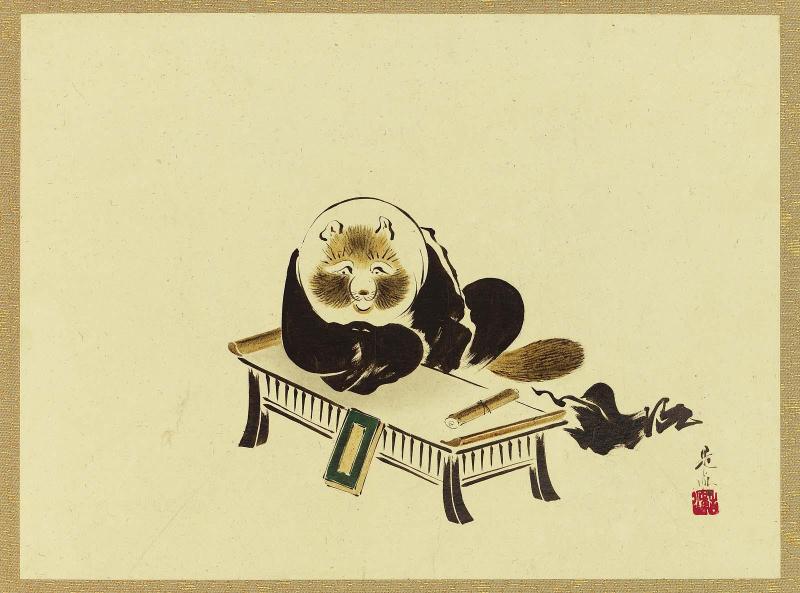A Badger as a Monk