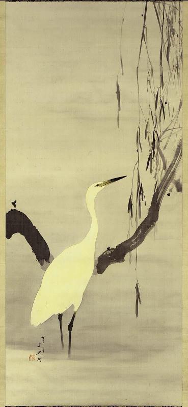 Egret and Willow