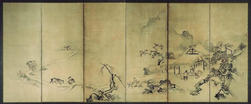 Rice and Silkworm Cultivation in the Four Seasons