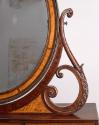 Mirror bracket and portion of mirror