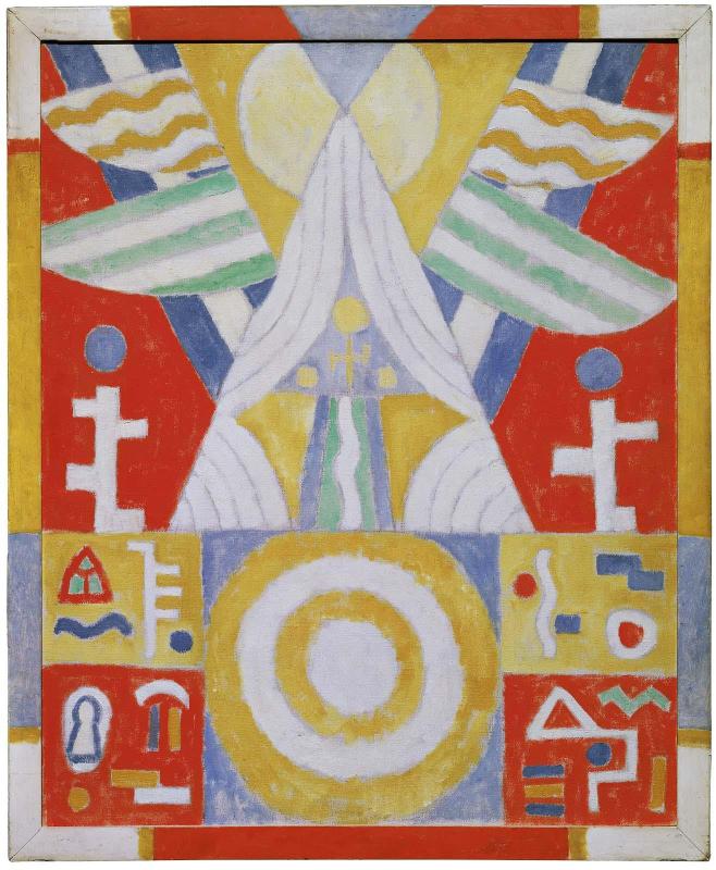 Arrangement - Hieroglyphics (Painting No. 2)
