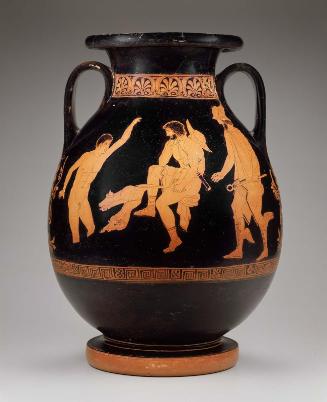 Jar (pelike) with Odysseus and Elpenor in the Underworld