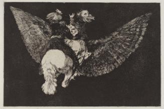 Disparate Volante (Flying Folly); from the "Disparates" series, plate 5