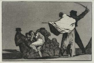 Disparate conocido (Well-known Folly); plate from the "Disparates" (Follies) series, published in "L'Art", 1877
