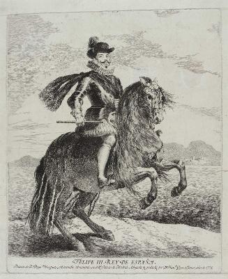 Felipe III, King of Spain, on Horseback