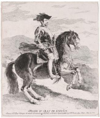 Felipe IV, King of Spain, on Horseback