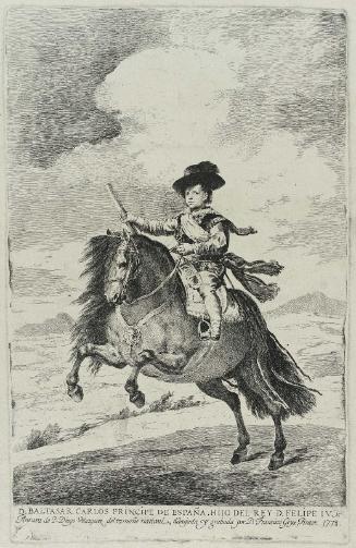 Balthasar Carlos, Prince of Spain, on Horseback