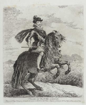 Felipe III, King of Spain, on Horseback