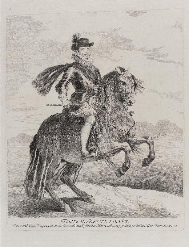Felipe III, King of Spain, on Horseback