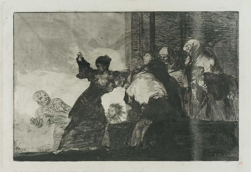 Disparate Pobre (Poor Folly); from the "Disparates" series, published as Los Proverbios, plate 11