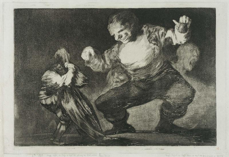 Giant; from the "Disparates" series, plate 4