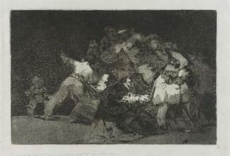 Disparate General (General Folly); from the "Disparates" series, published as Los Proverbios,  plate 9
