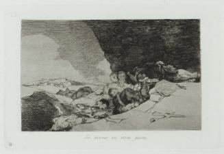 Lo mismo en otras partes. (The same elsewhere); from "Los Desastres de la Guerra" (Disasters of War), plate 23