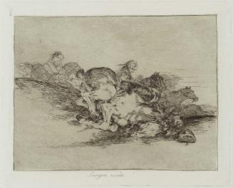 Siempre sucede. (It always happens); from "Los Desastres de la Guerra" (Disasters of War), plate 8