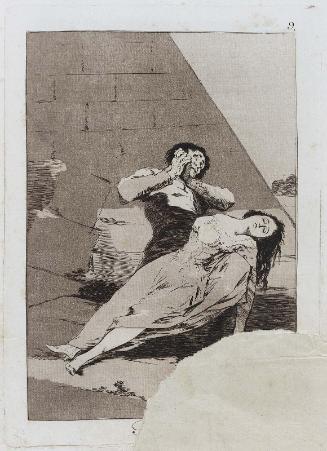 Tantalo. (Tantalus); Plate 9 bound into "Los Caprichos"