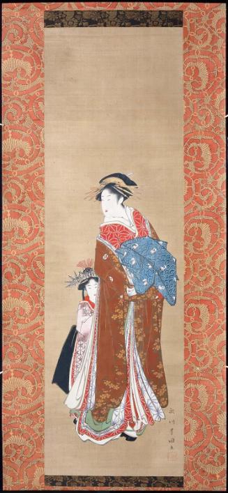 Courtesan with Child Attendant