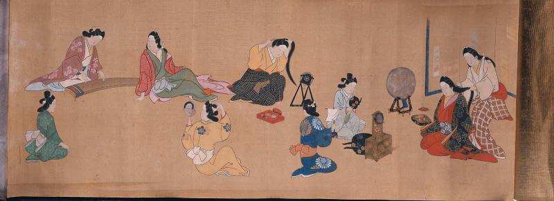 Women at Toilette