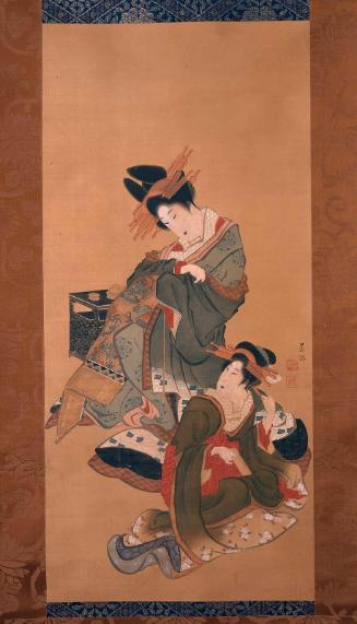 Courtesan and Teenage Apprentice