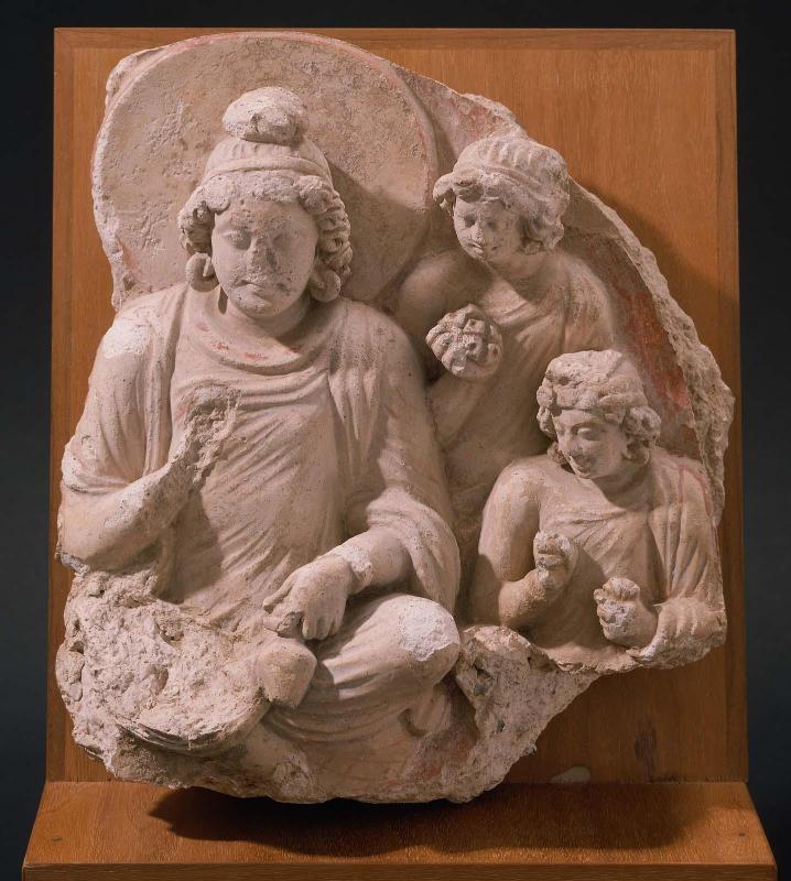 Bodhisattva Maitreya and Attendants
