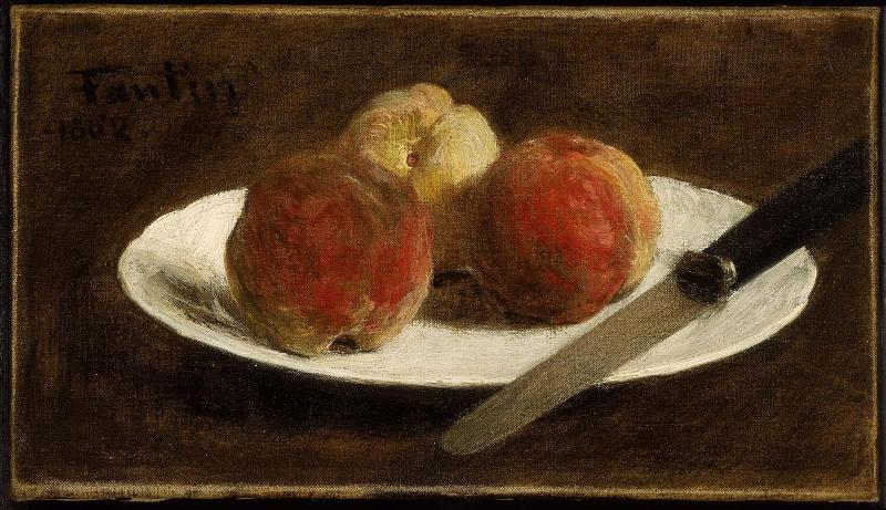 Plate of Peaches