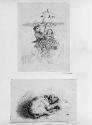 "Children under Umbrella", #54 and "Sleeping Dog", #55