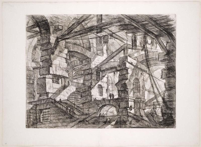 The Gothic Arch (Plate XIV of the Second Edition, Second Issue, of the Carceri)